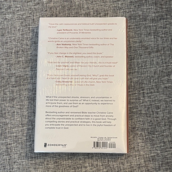 Unexpected by Christine Caine Hardcover Book - Picture 2 of 2